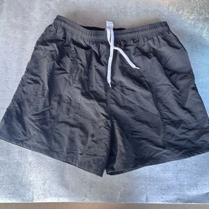 Dolfin Black and White Athletic swim Shorts with liner nwt 3xl